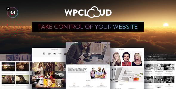 WPCLOUD - Creative One-Page Theme Logo